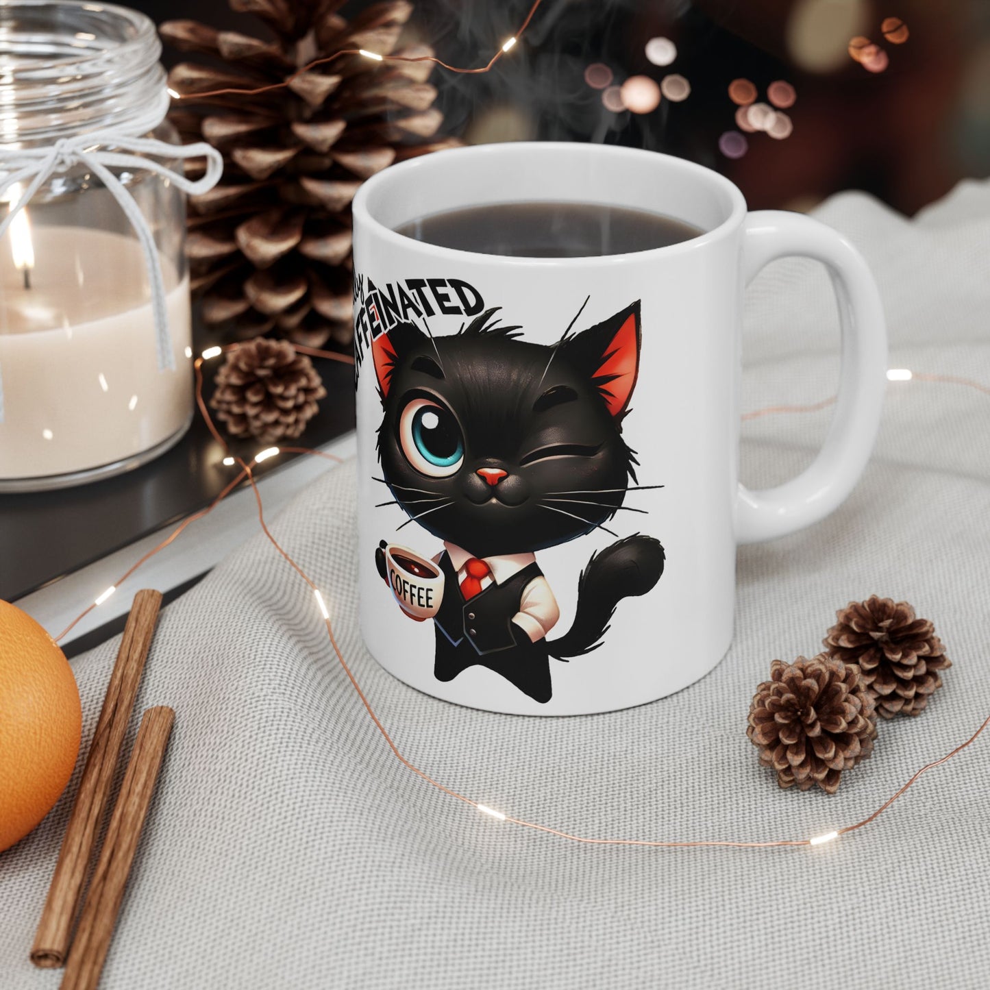 Fully Caffeinated - Midnight Meow