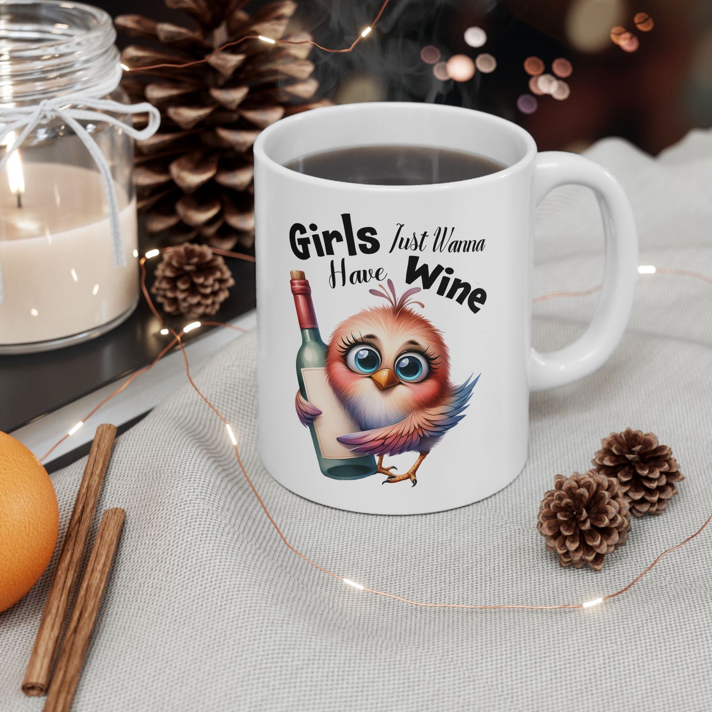 Funny Quotes - Girls Just Wanna Have Wine