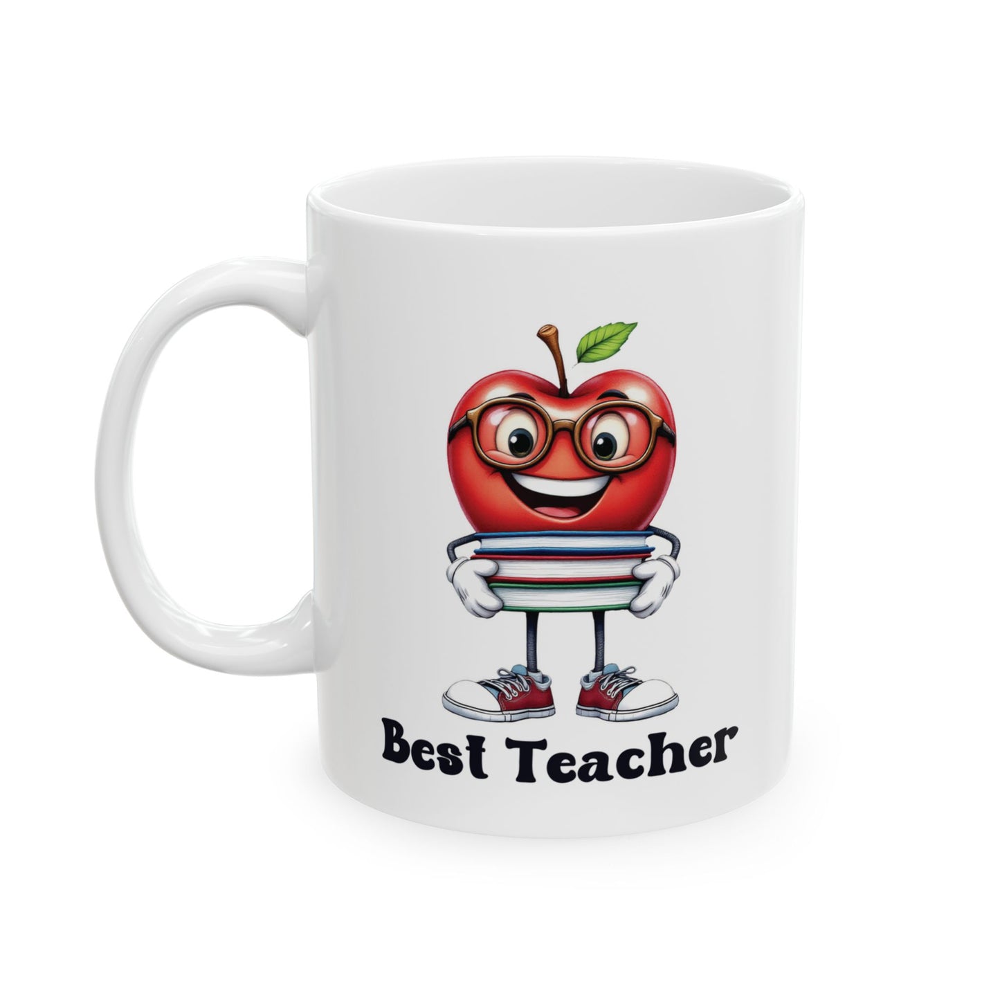Apple - Best Teacher Ceramic Mug (11oz, 15oz)