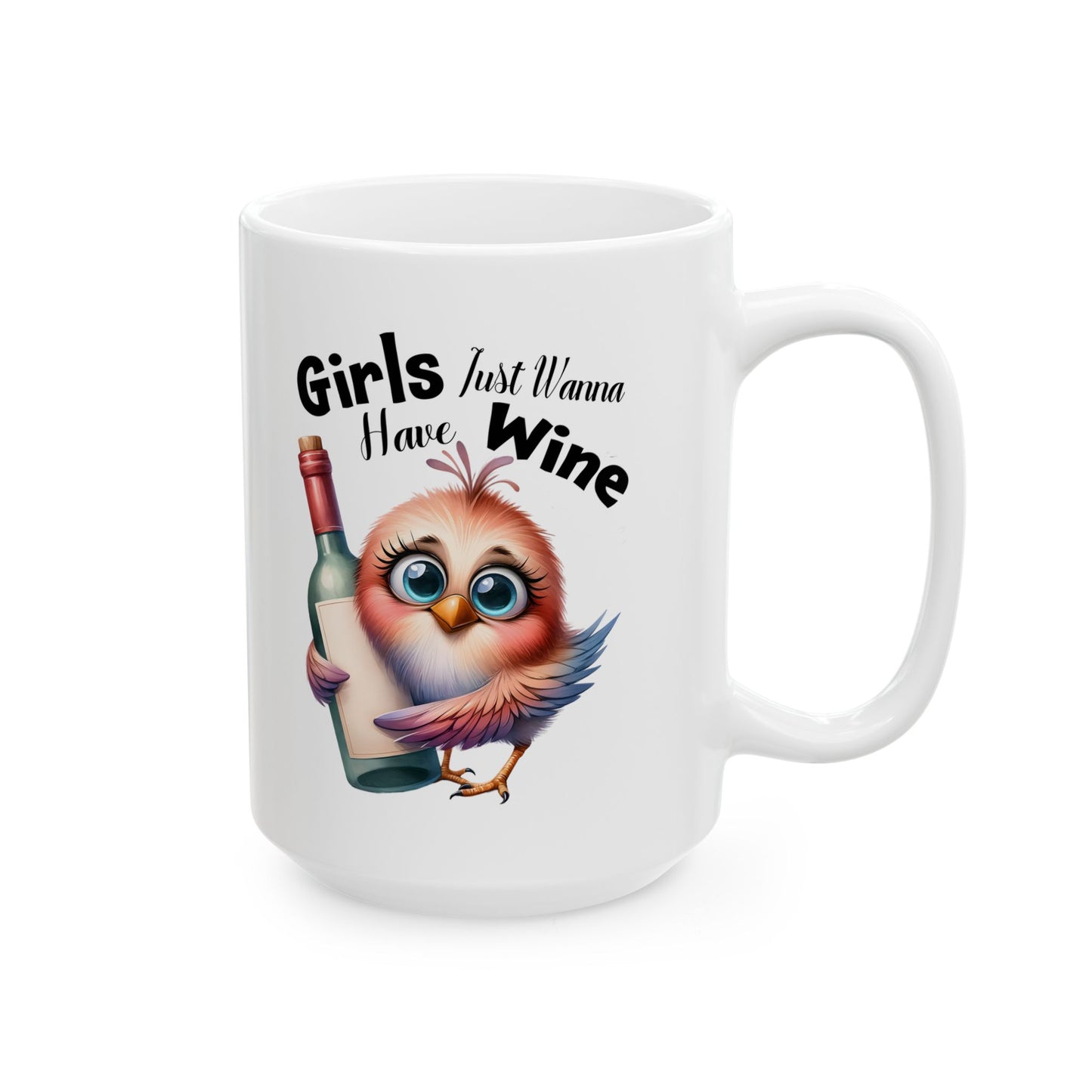Funny Quotes - Girls Just Wanna Have Wine