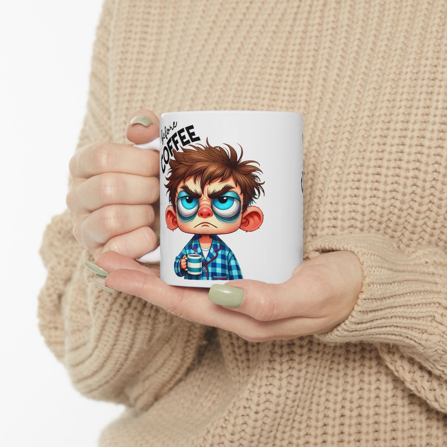 Fully Caffeinated Ceramic Coffee Mug
