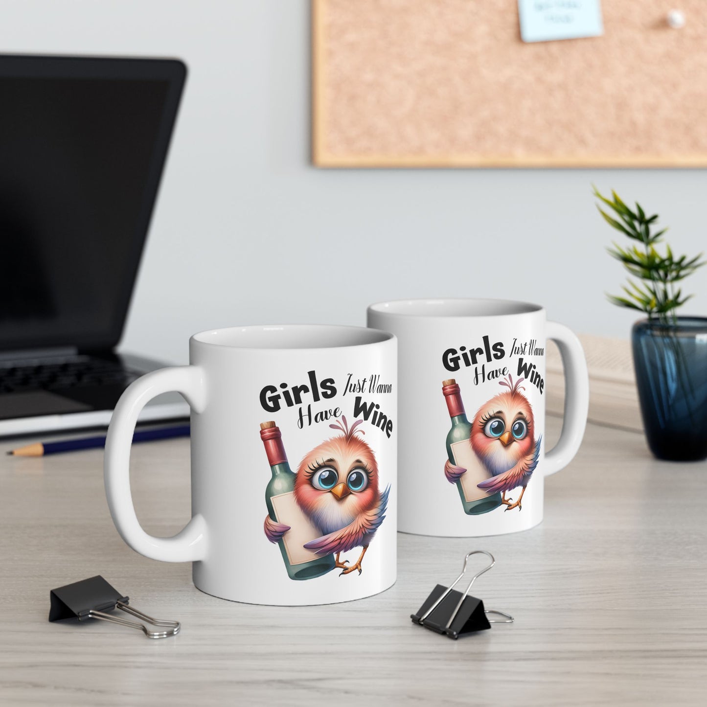 Funny Quotes - Girls Just Wanna Have Wine