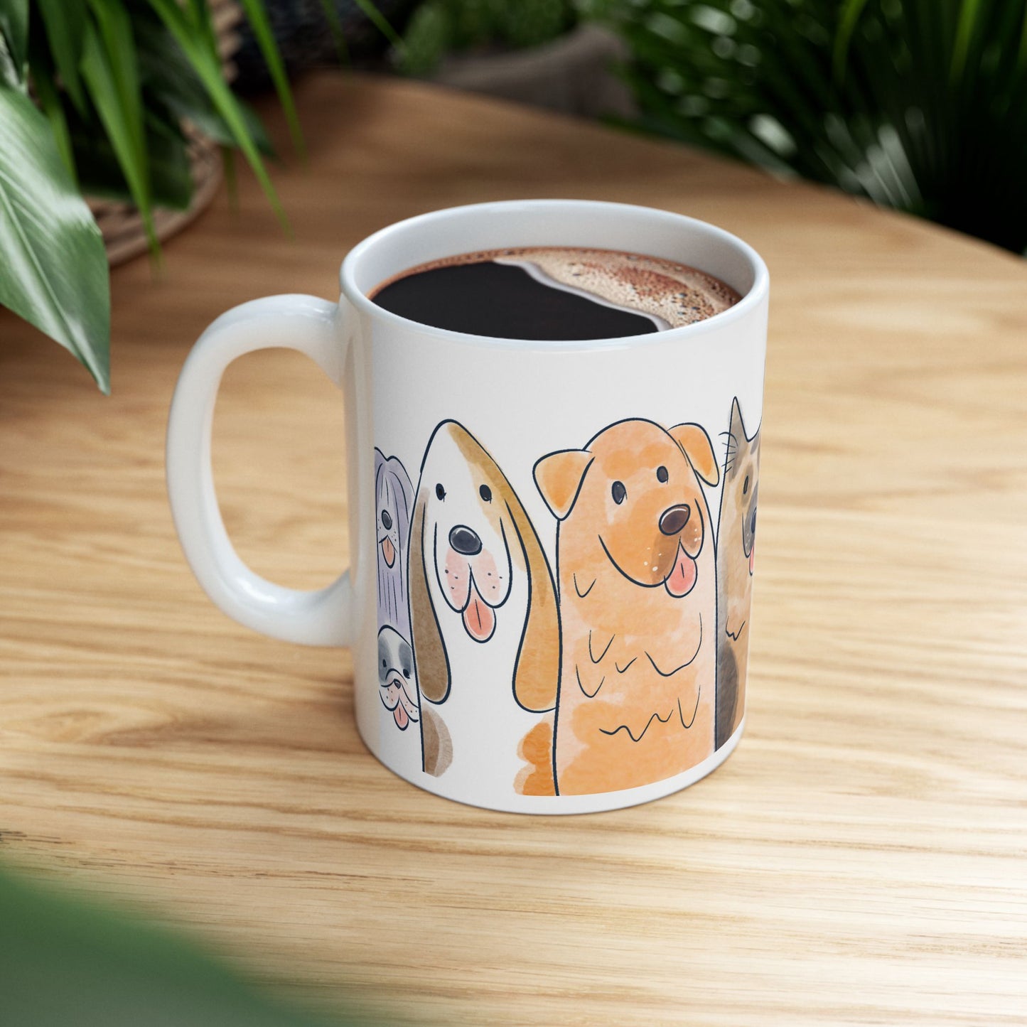 Happy Dogs Brigade Mug Design | Perfect for Pet Lovers | 11oz & 15oz Options