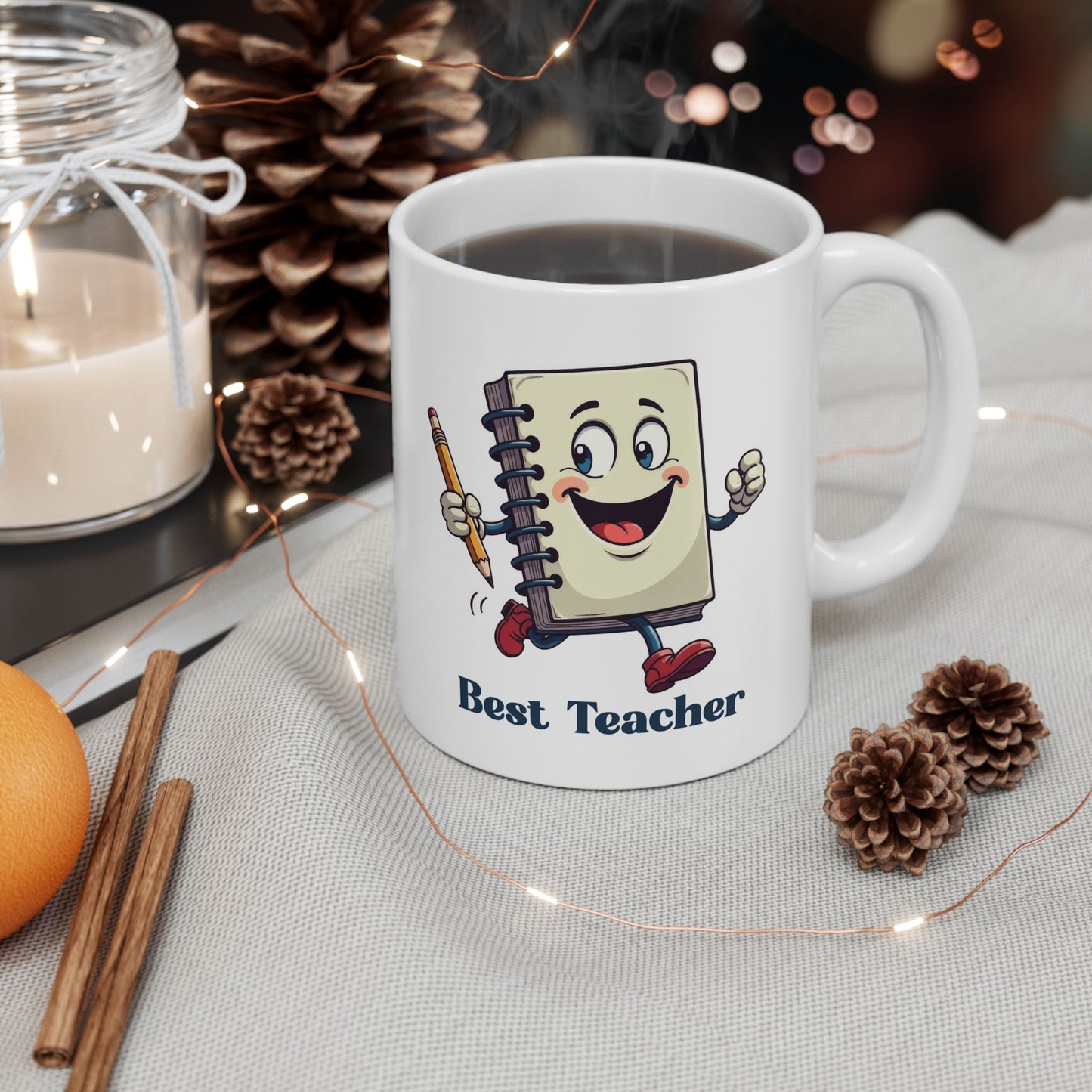 Funny Teacher Ceramic Mug - 11oz & 15oz, Perfect Gift for Educators