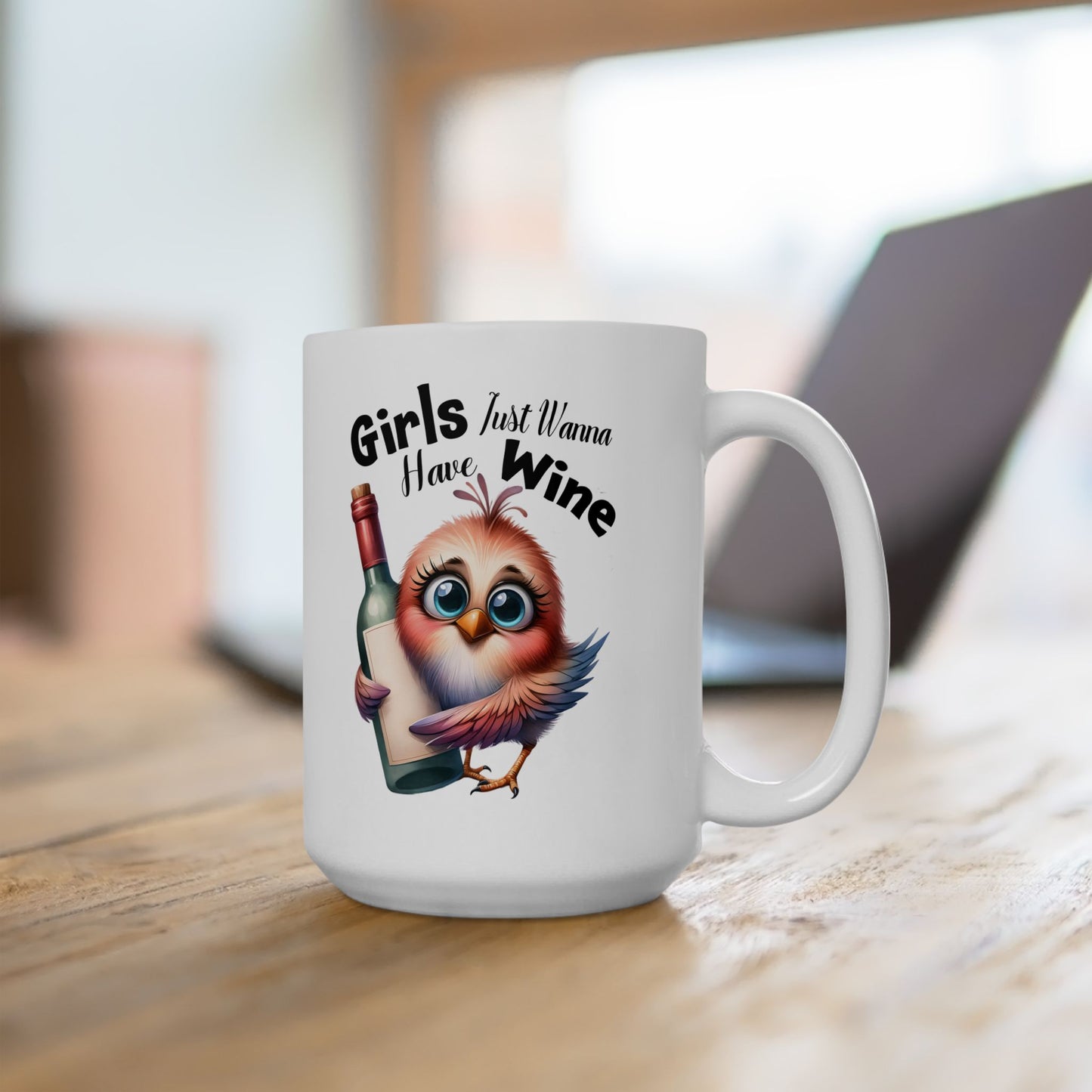Funny Quotes - Girls Just Wanna Have Wine
