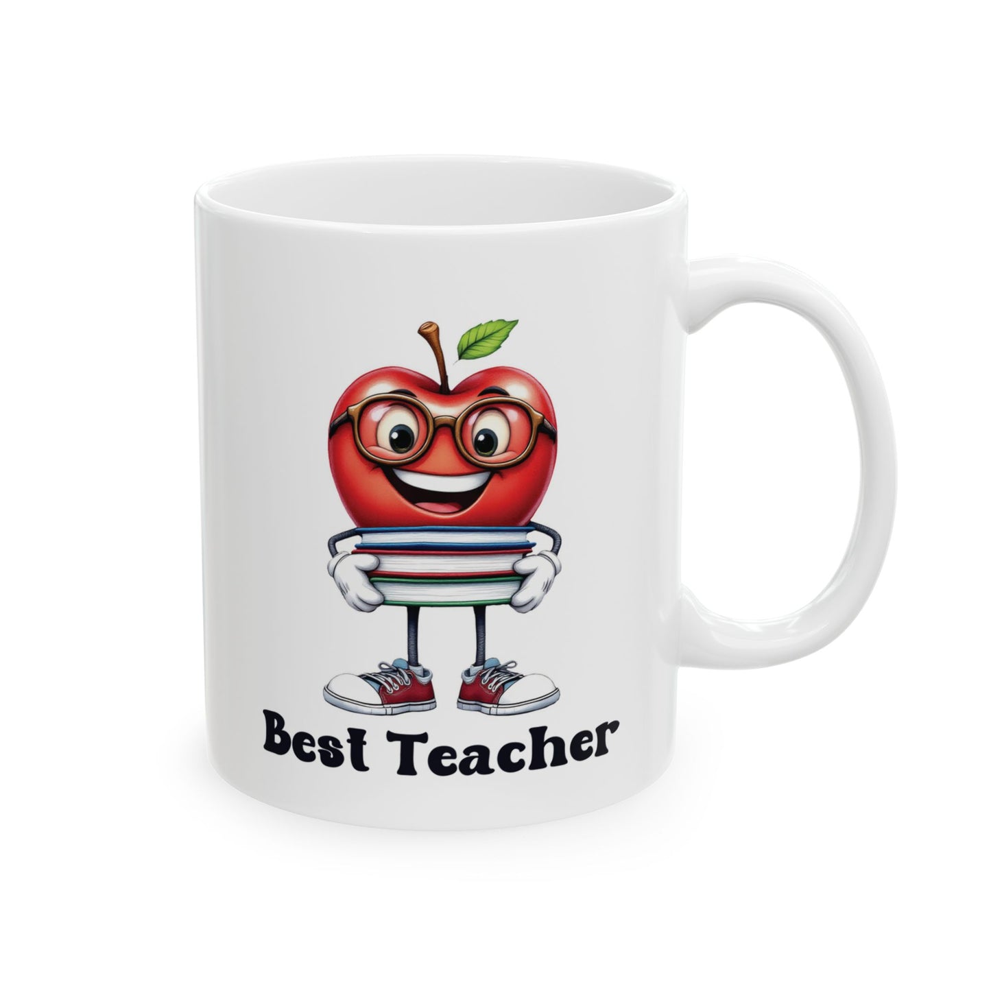 Apple - Best Teacher Ceramic Mug (11oz, 15oz)