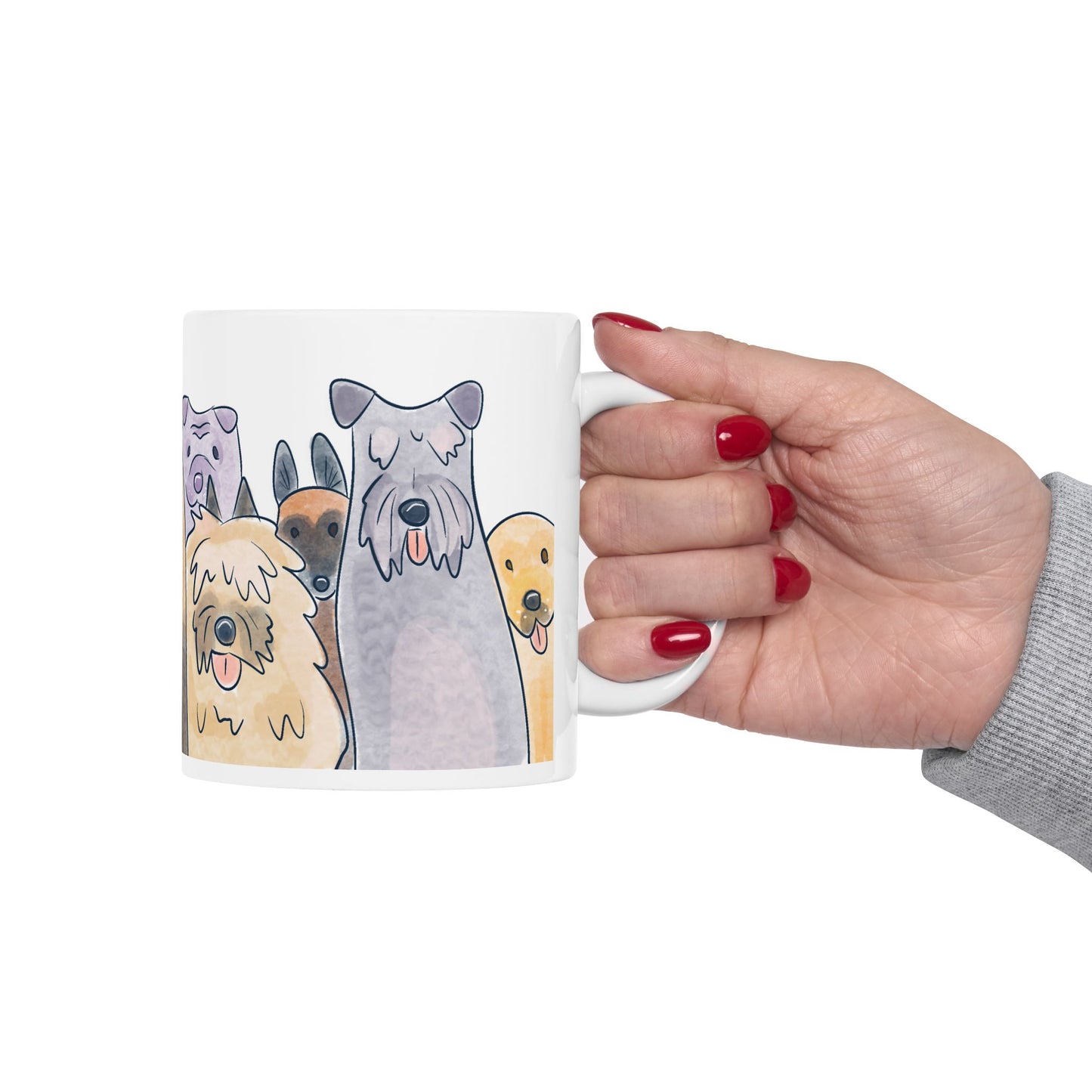 Happy Dogs Brigade Mug Design | Perfect for Pet Lovers | 11oz & 15oz Options