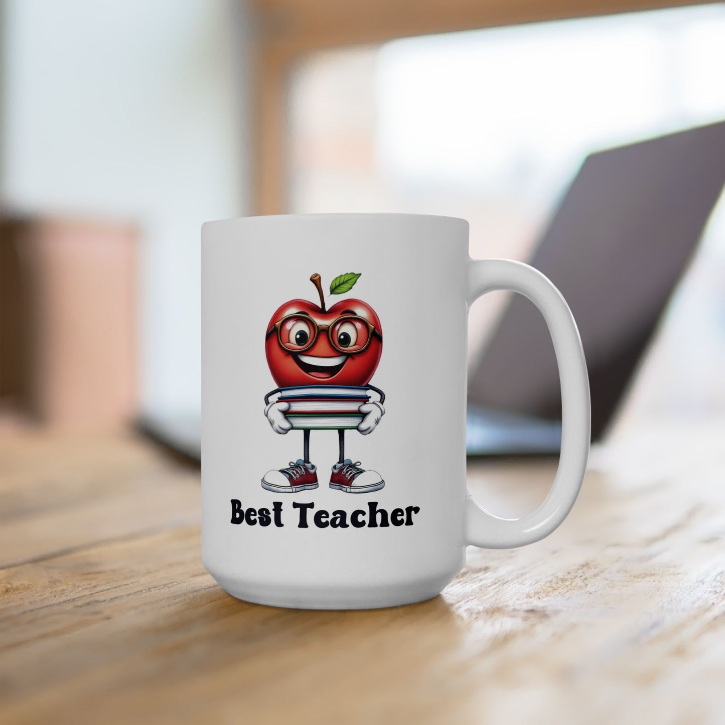Apple - Best Teacher Ceramic Mug (11oz, 15oz)