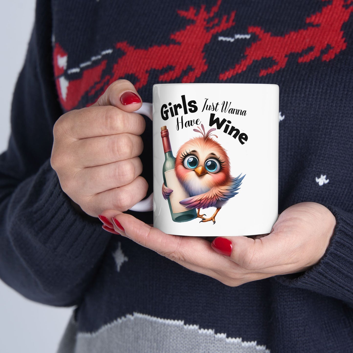 Funny Quotes - Girls Just Wanna Have Wine