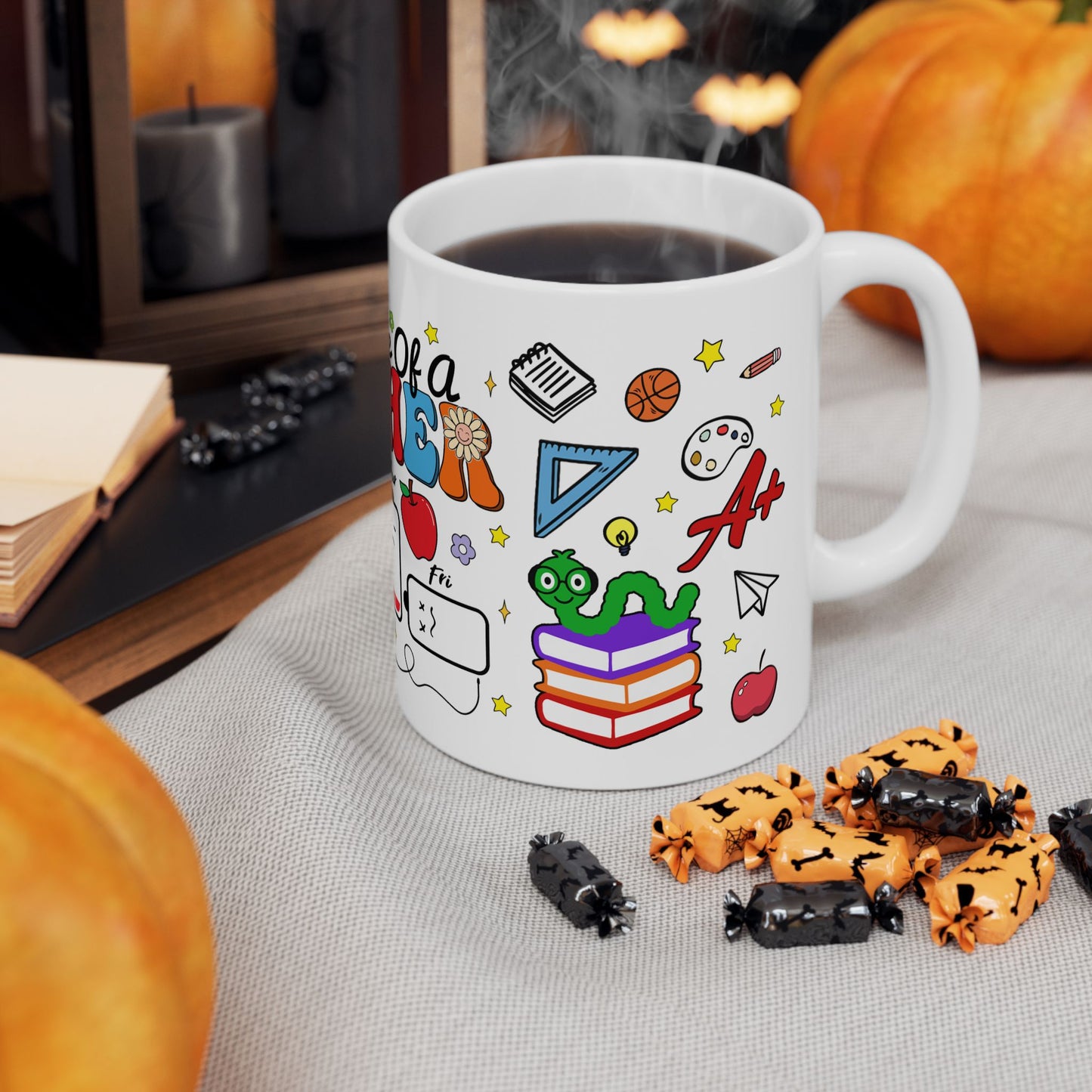 Teacher's Battery Life Ceramic Mug - Fun (11oz, 15oz)