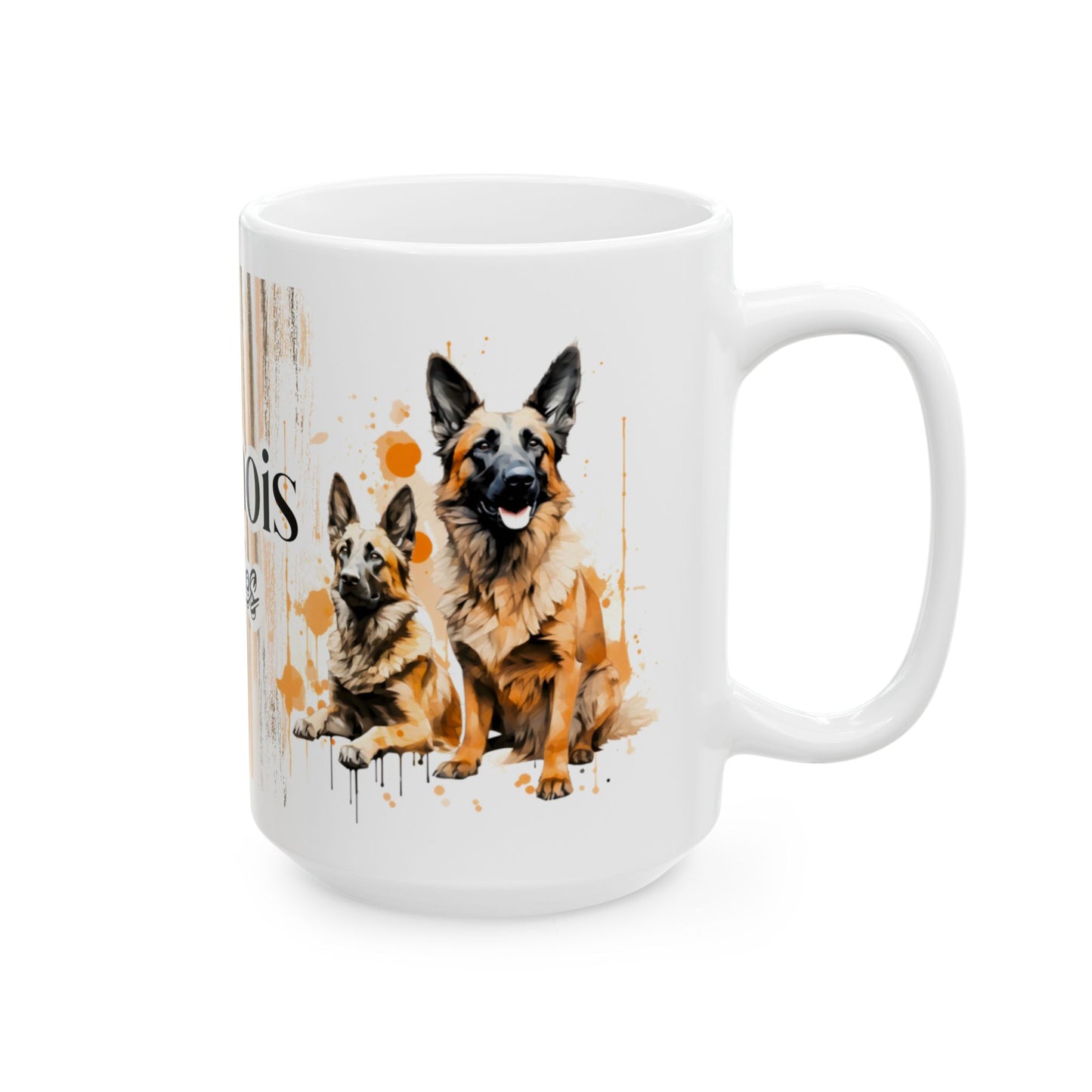 Malinois Rules Ceramic Mug - Perfect Gift for Dog Lovers | 11oz & 15oz