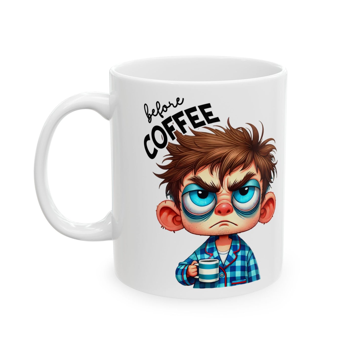 Fully Caffeinated Ceramic Coffee Mug