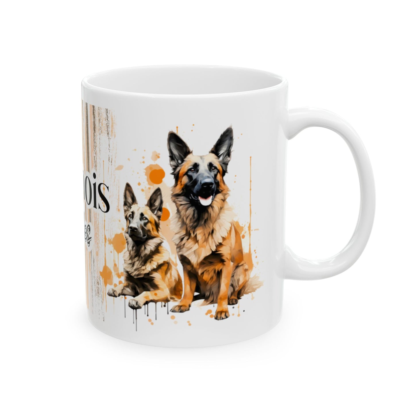Malinois Rules Ceramic Mug - Perfect Gift for Dog Lovers | 11oz & 15oz