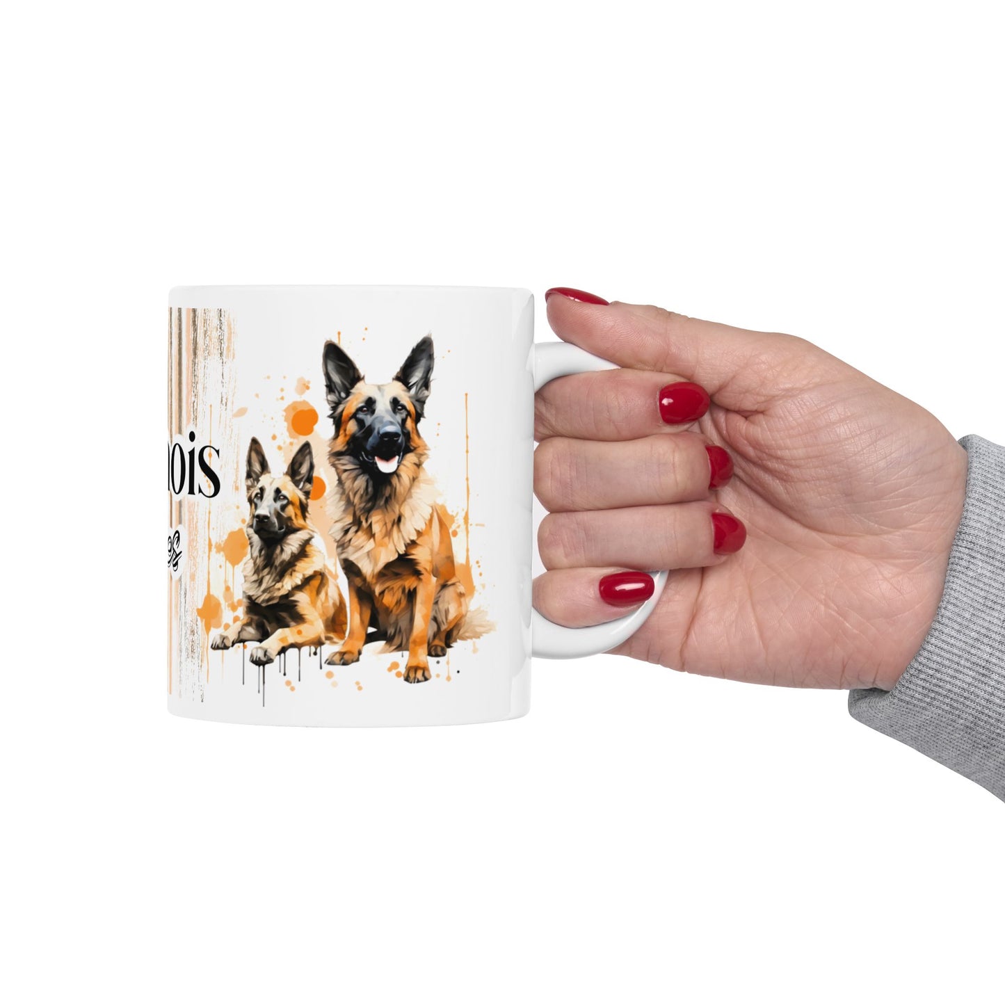 Malinois Rules Ceramic Mug - Perfect Gift for Dog Lovers | 11oz & 15oz