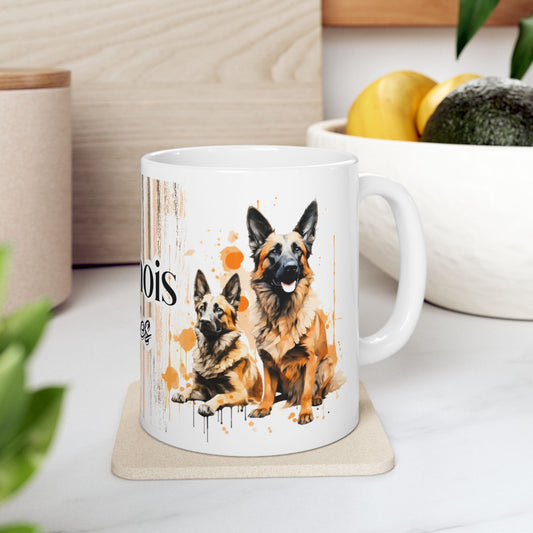 Malinois Rules Ceramic Mug - Perfect Gift for Dog Lovers | 11oz & 15oz