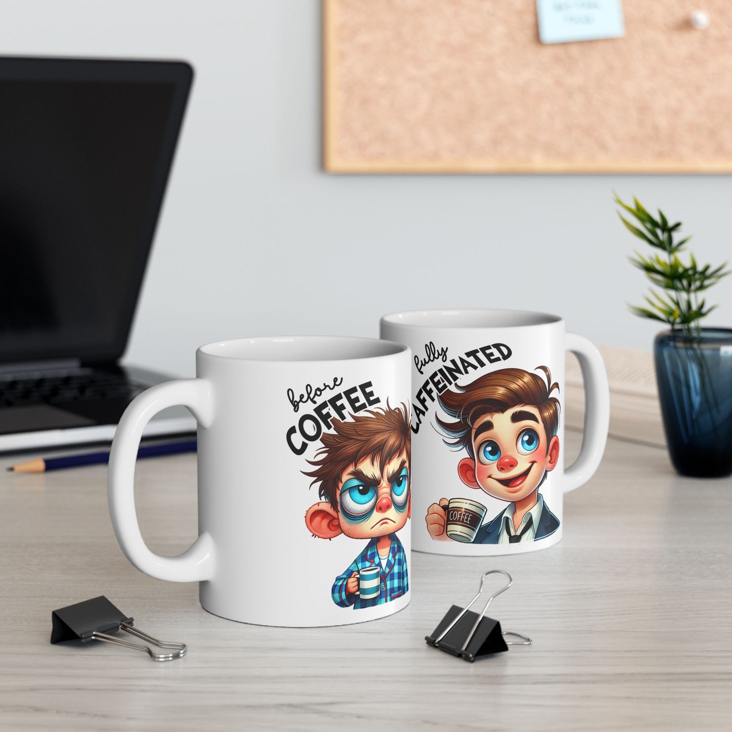 Fully Caffeinated Ceramic Coffee Mug
