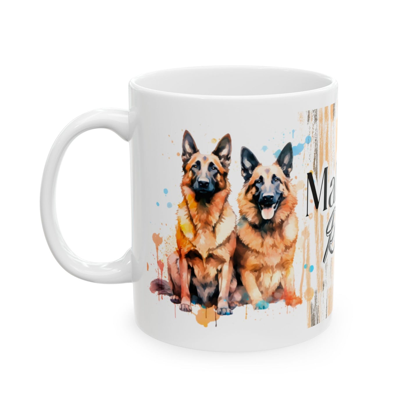 Malinois Rules Ceramic Mug - Perfect Gift for Dog Lovers | 11oz & 15oz