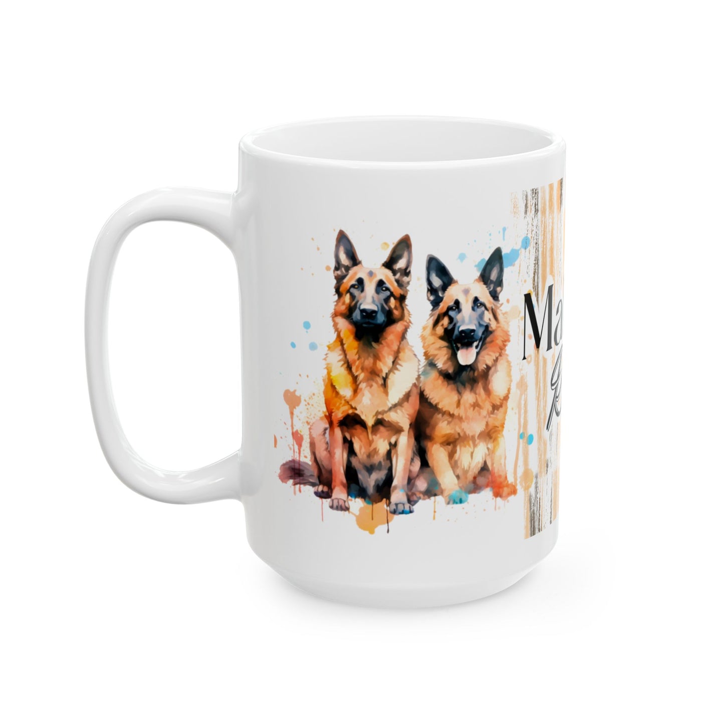 Malinois Rules Ceramic Mug - Perfect Gift for Dog Lovers | 11oz & 15oz