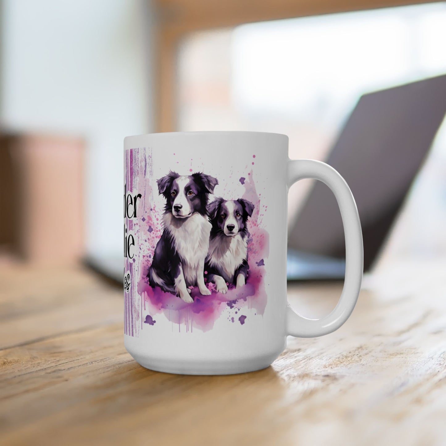 Border Collie Rules Mug Design - Perfect Gift for Dog Lovers