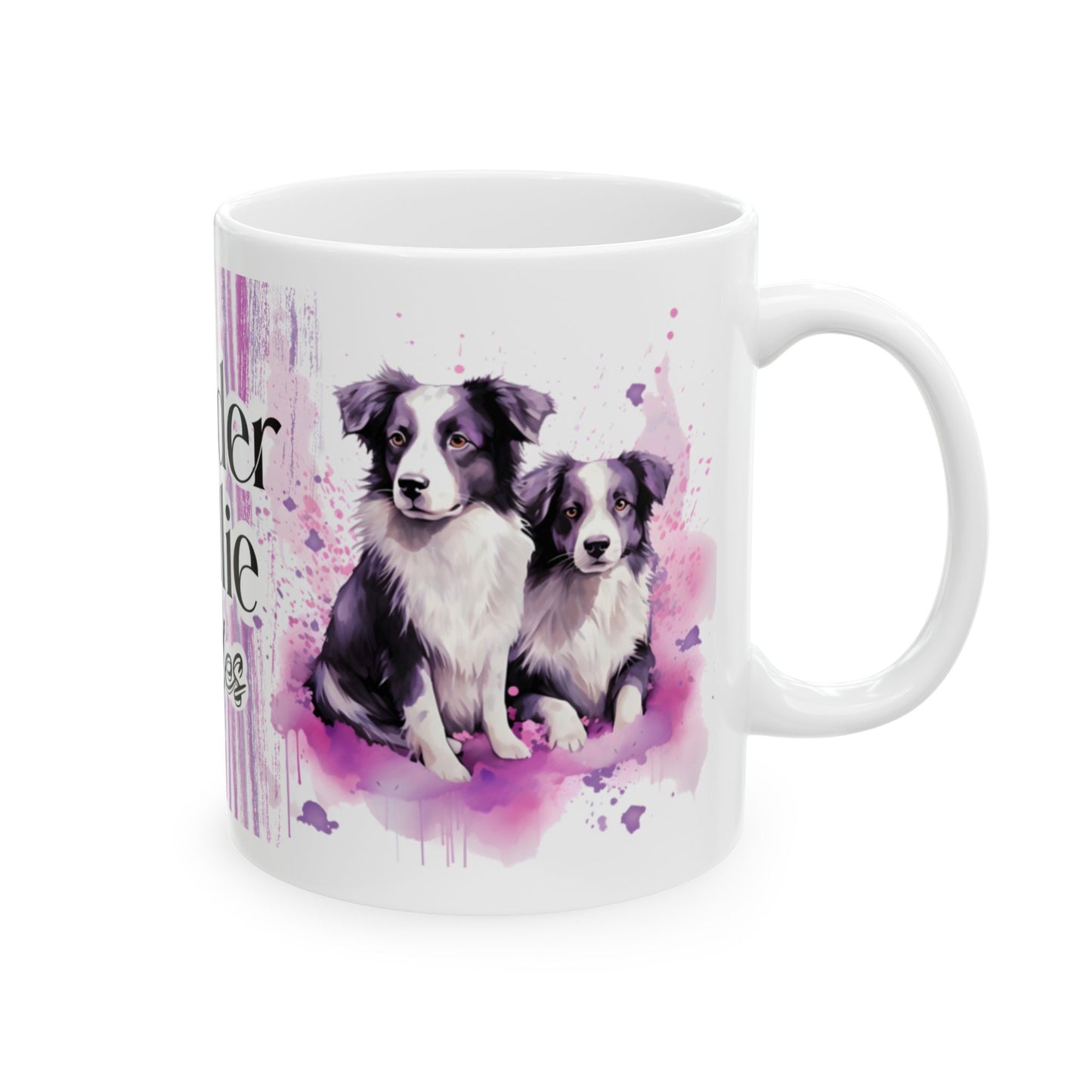 Border Collie Rules Mug Design - Perfect Gift for Dog Lovers