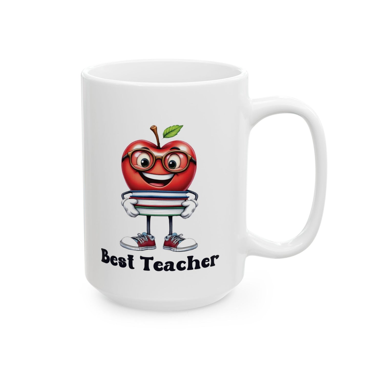 Apple - Best Teacher Ceramic Mug (11oz, 15oz)