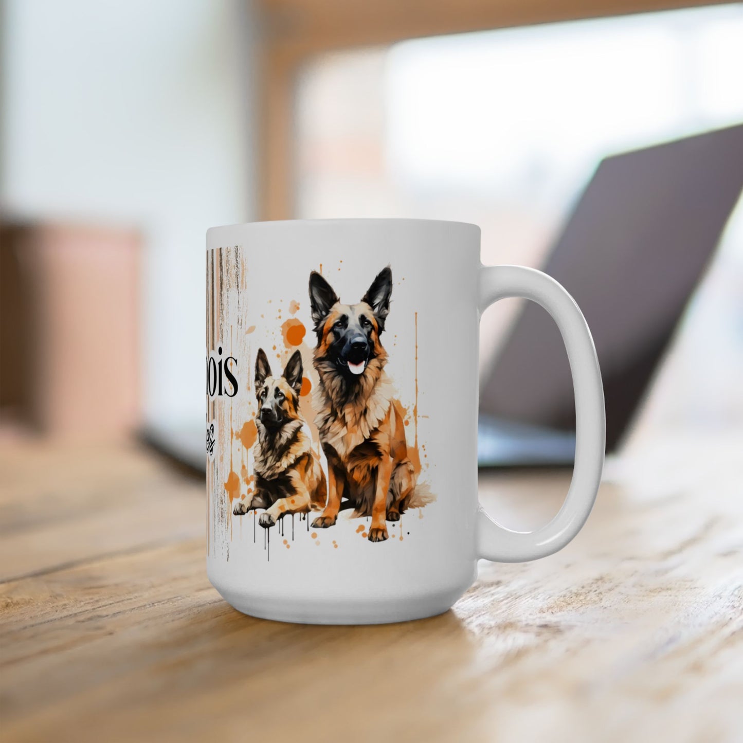 Malinois Rules Ceramic Mug - Perfect Gift for Dog Lovers | 11oz & 15oz