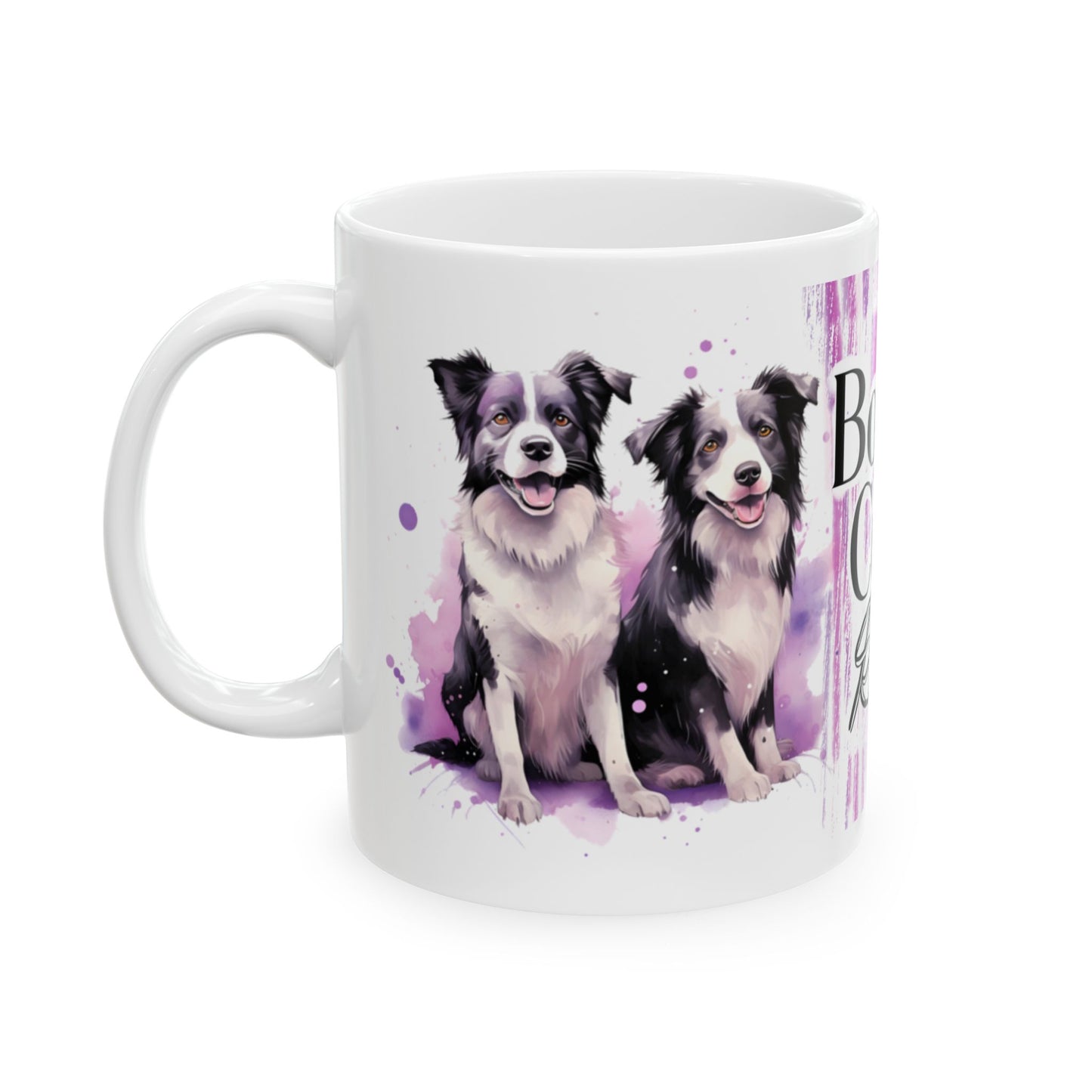 Border Collie Rules Mug Design - Perfect Gift for Dog Lovers
