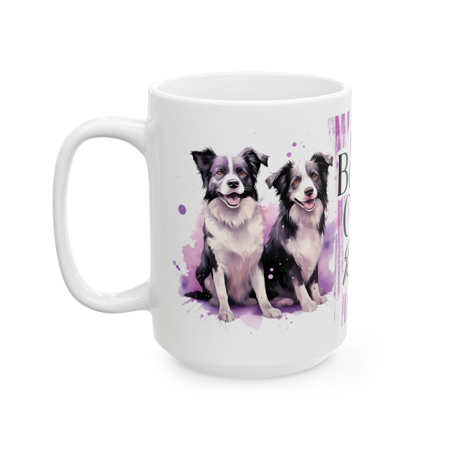 Border Collie Rules Mug Design - Perfect Gift for Dog Lovers