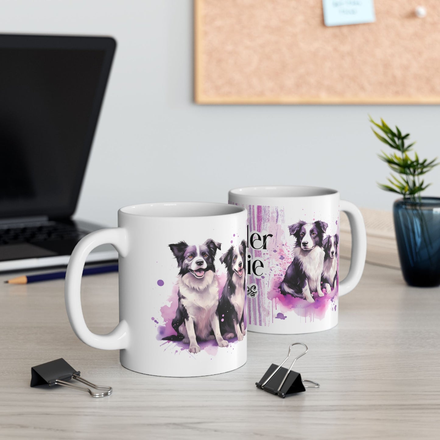 Border Collie Rules Mug Design - Perfect Gift for Dog Lovers