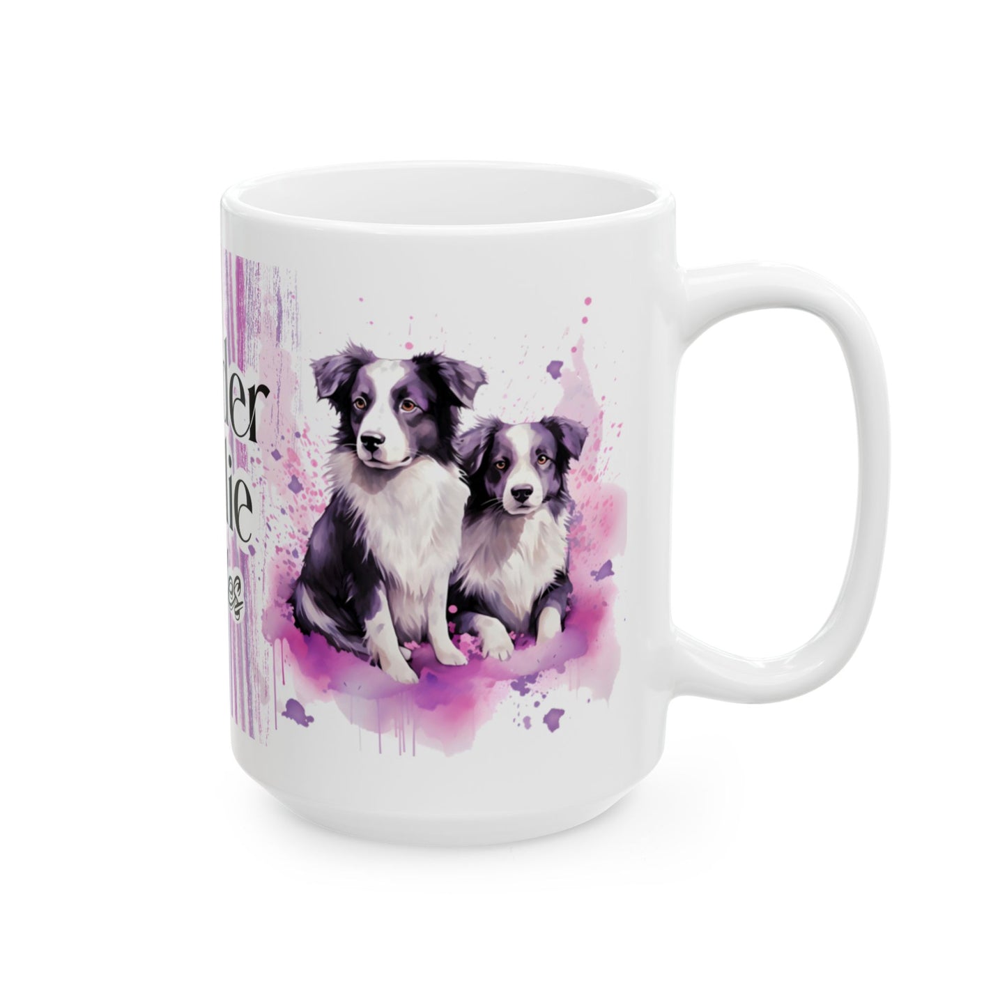 Border Collie Rules Mug Design - Perfect Gift for Dog Lovers
