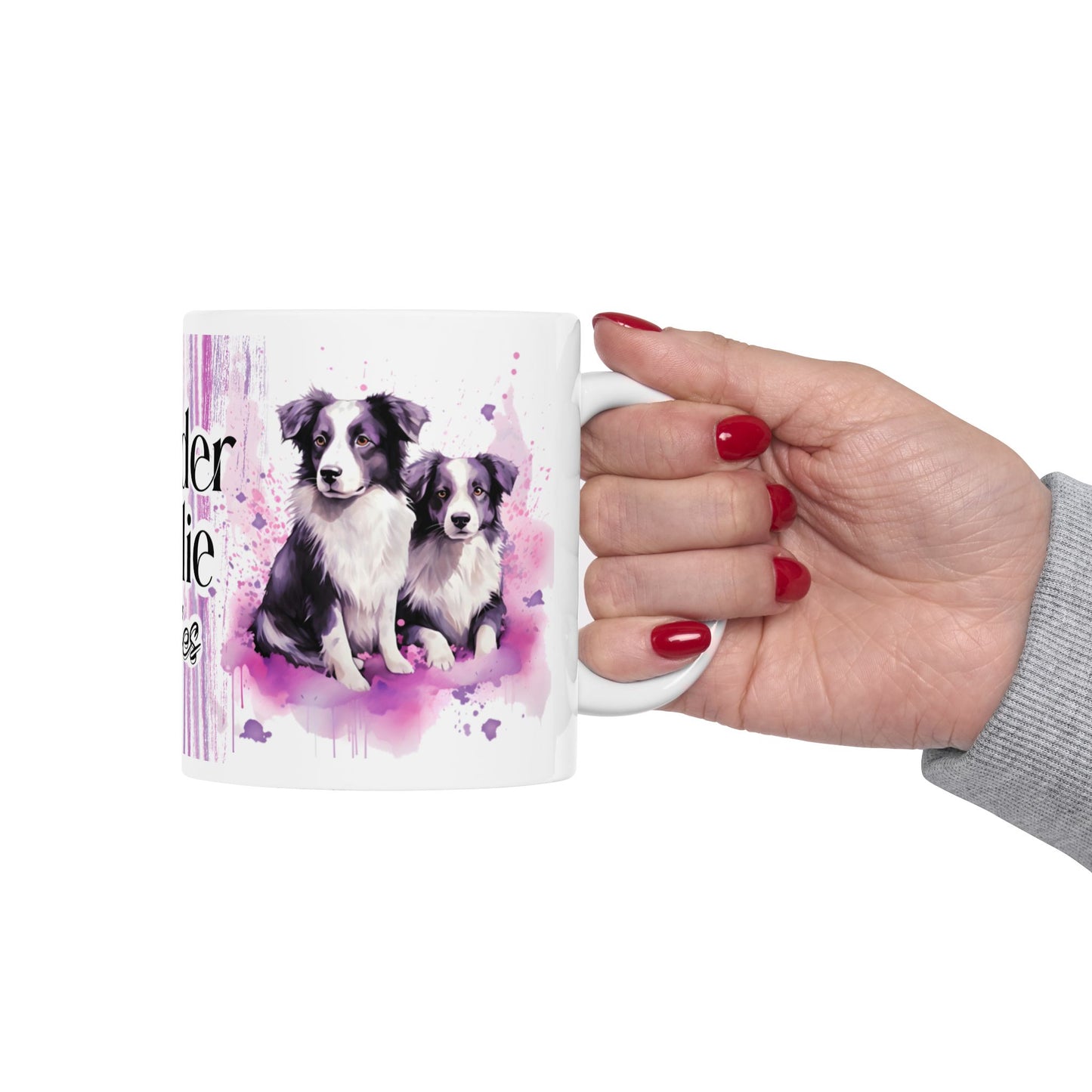 Border Collie Rules Mug Design - Perfect Gift for Dog Lovers